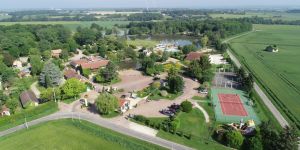 Vue drone du camping Bois bardelet