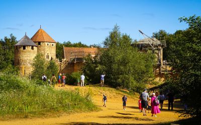 Chantier médiéval du château de Guedelon